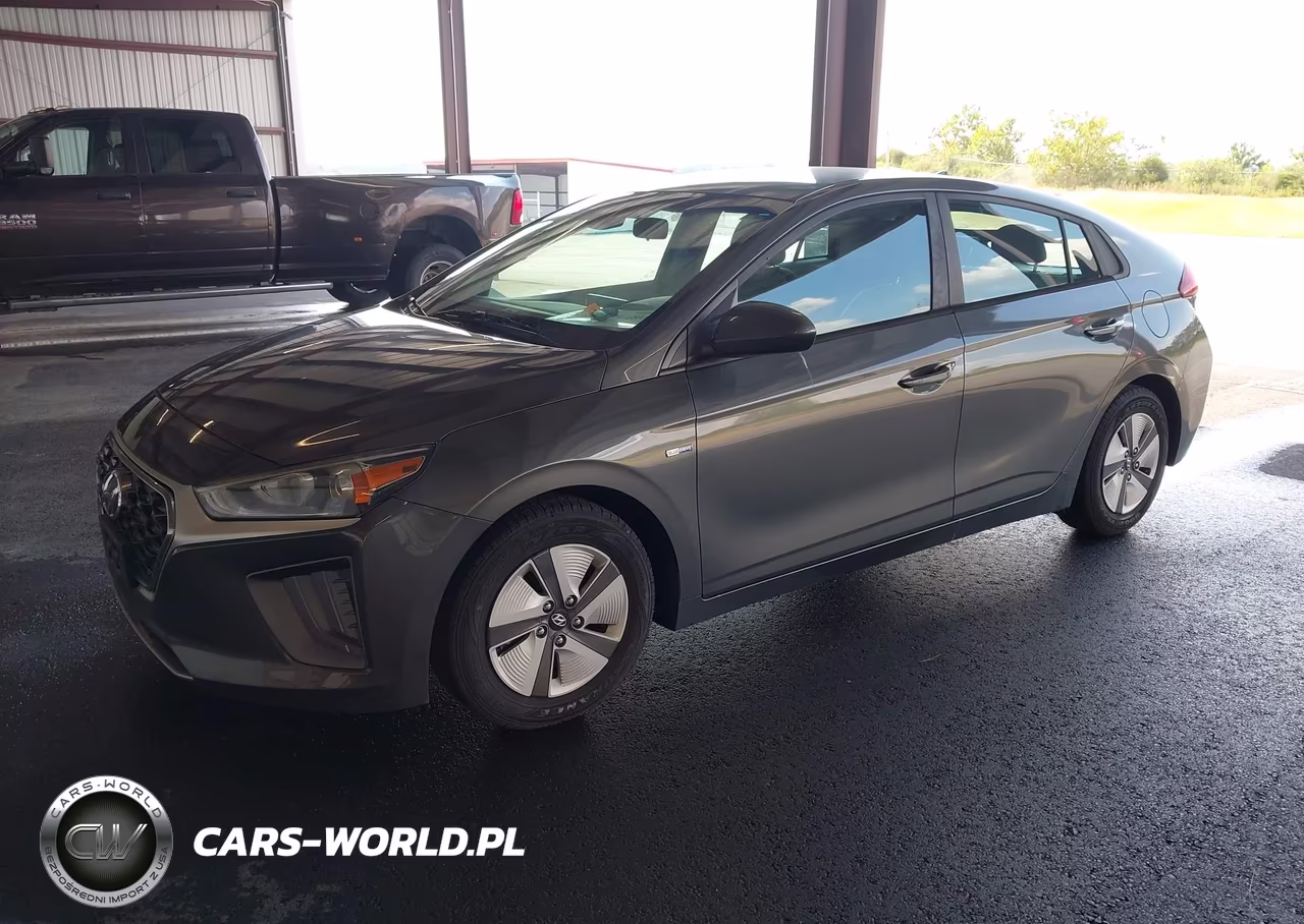 2020 Hyundai Ioniq Hybrid Blue VIN:KMHC65LC3LU218702 - 2
