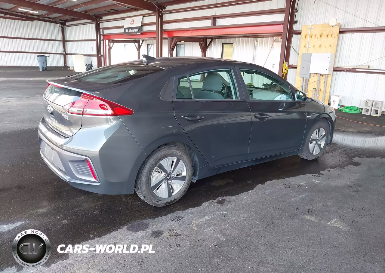 2020 Hyundai Ioniq Hybrid Blue VIN:KMHC65LC3LU218702 - 4