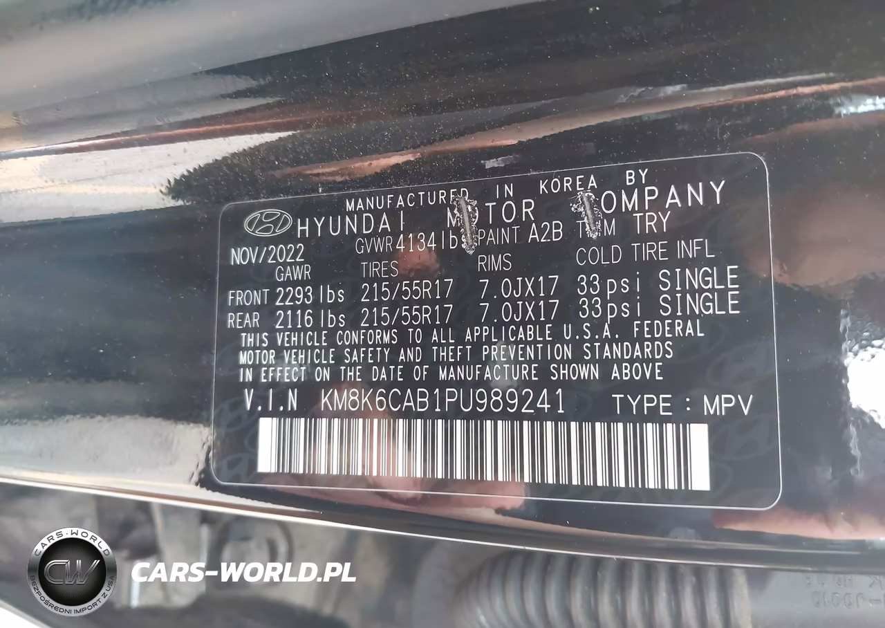 2023 Hyundai Kona Sel VIN:KM8K6CAB1PU989241 - 9