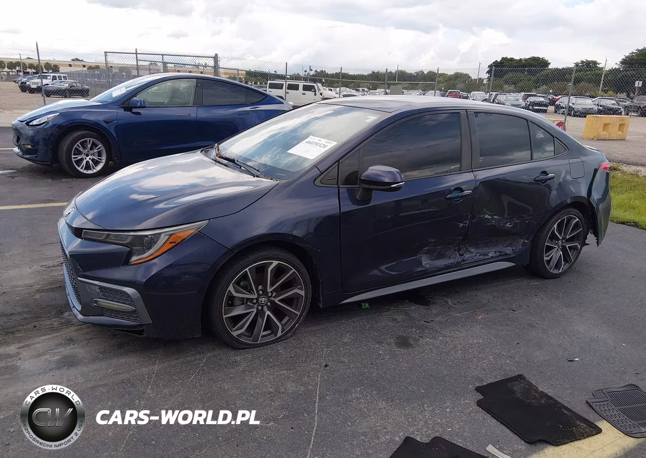 2021 Toyota Corolla Se VIN:JTDS4MCE3MJ063931 - 2