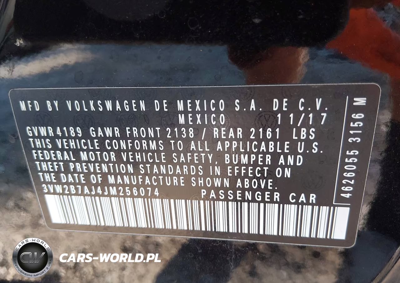 2018 Volkswagen Jetta 1.4T S VIN:3VW2B7AJ4JM256074 - 9