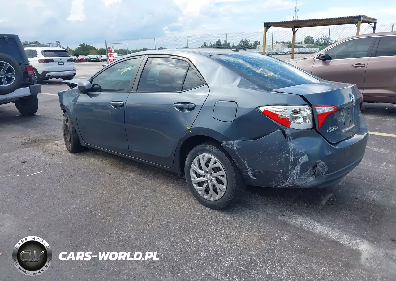2016 Toyota Corolla Le VIN:2T1BURHE5GC544222 - 3
