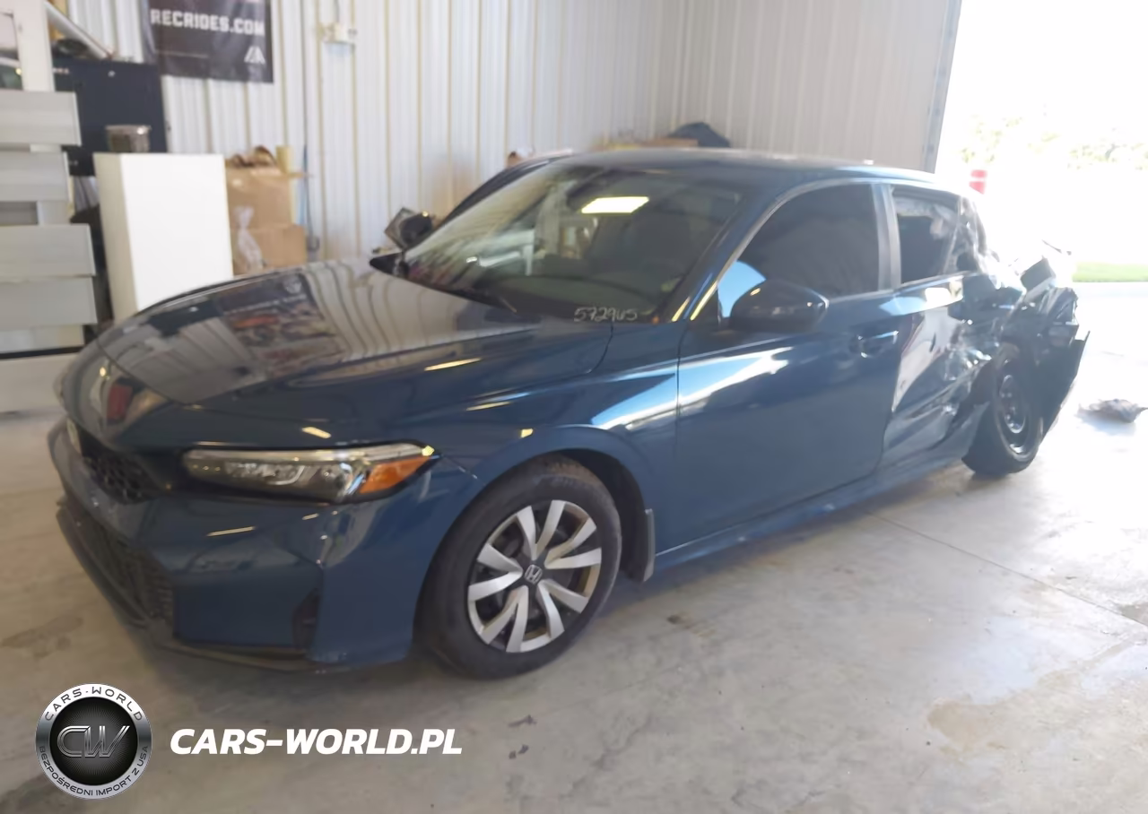 2026 Honda Civic Lx VIN:2HGFE2F24TH572965 - 2