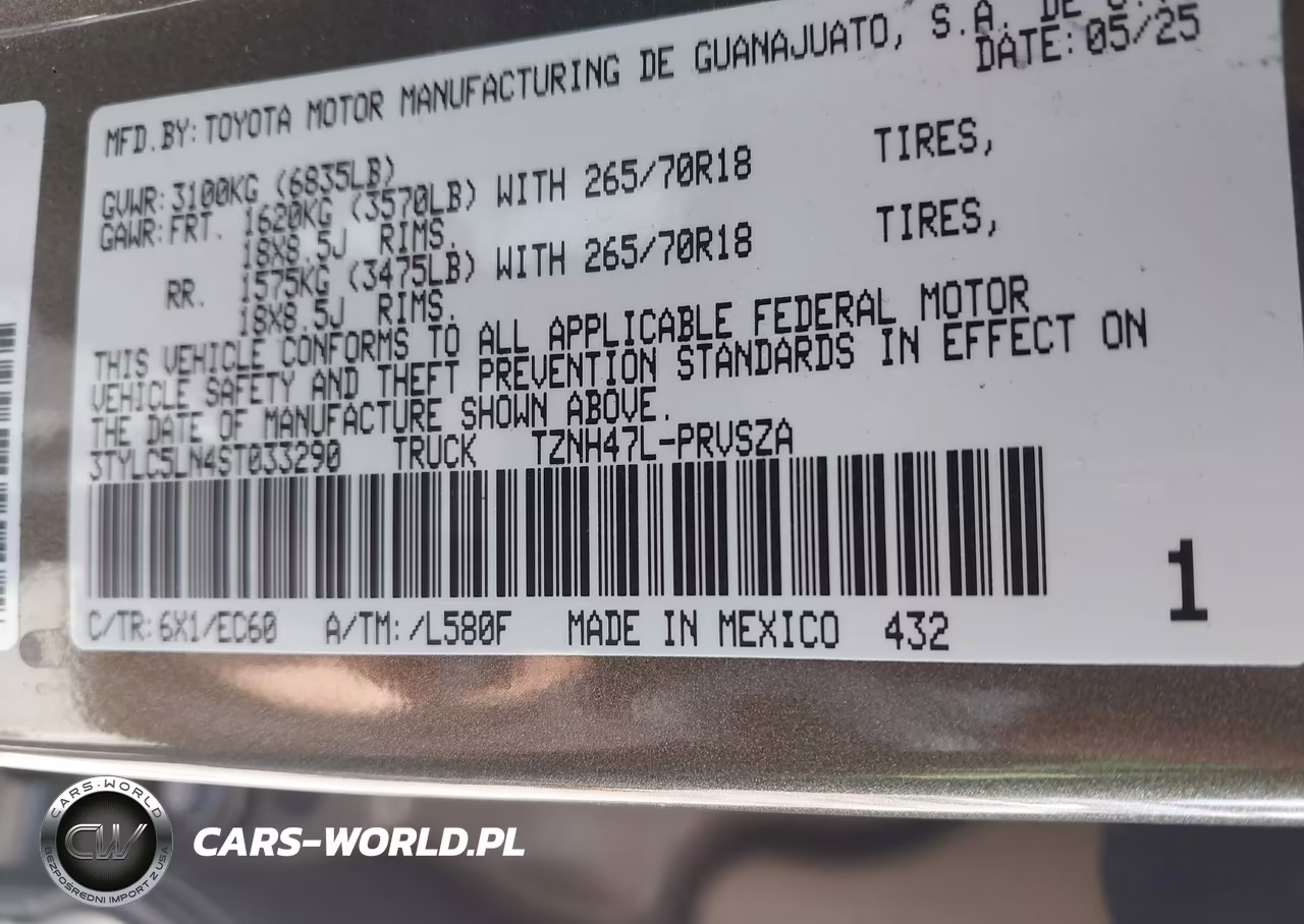 2025 Toyota Tacoma Hybrid Trailhunter VIN:3TYLC5LN4ST033290 - 9