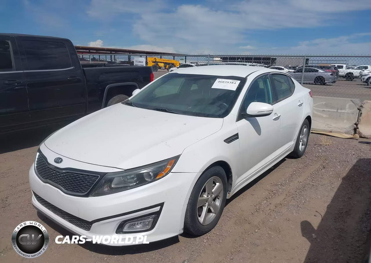 2015 Kia Optima Lx VIN:5XXGM4A76FG462611 - 2