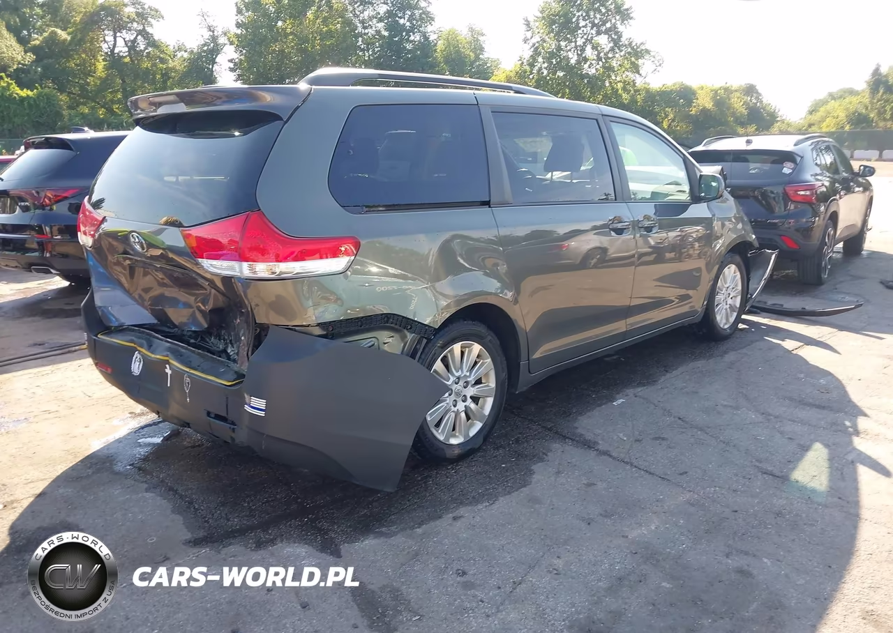 2012 Toyota Sienna Xle 7 Passenger VIN:5TDDK3DC6CS045446 - 4