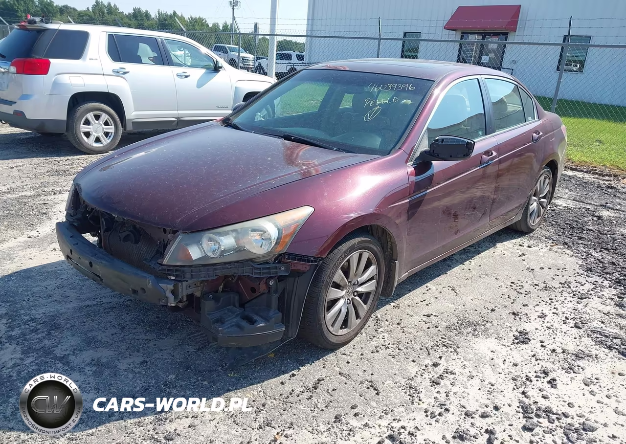 2012 Honda Accord 2.4 Ex-L VIN:1HGCP2F82CA216319 - 2