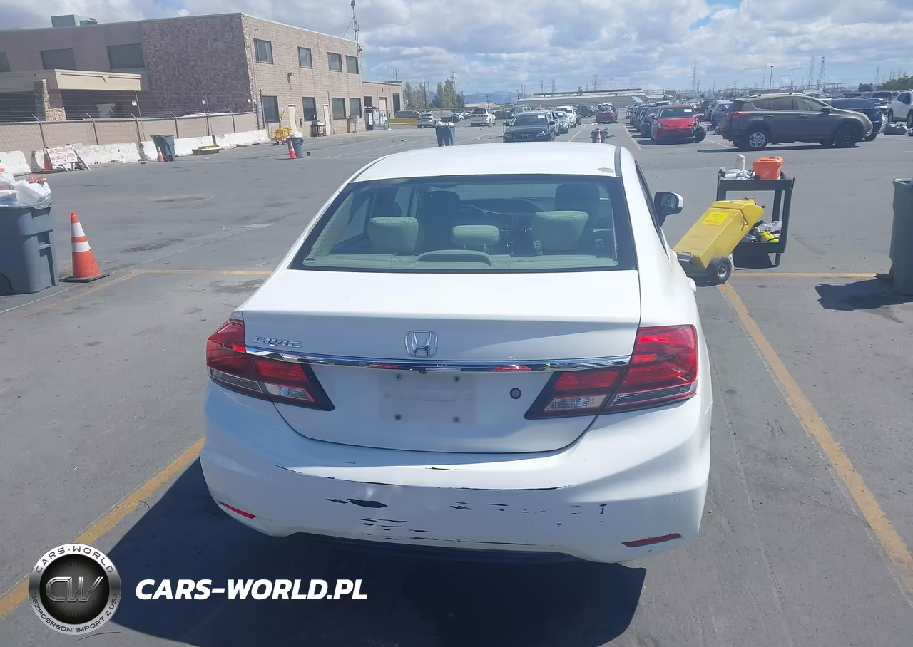 2014 Honda Civic Lx VIN:2HGFB2F54EH503229 - 16