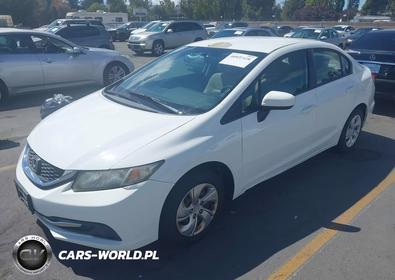 2014 Honda Civic Lx VIN:2HGFB2F54EH503229 - 2