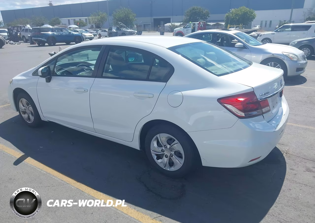 2014 Honda Civic Lx VIN:2HGFB2F54EH503229 - 3