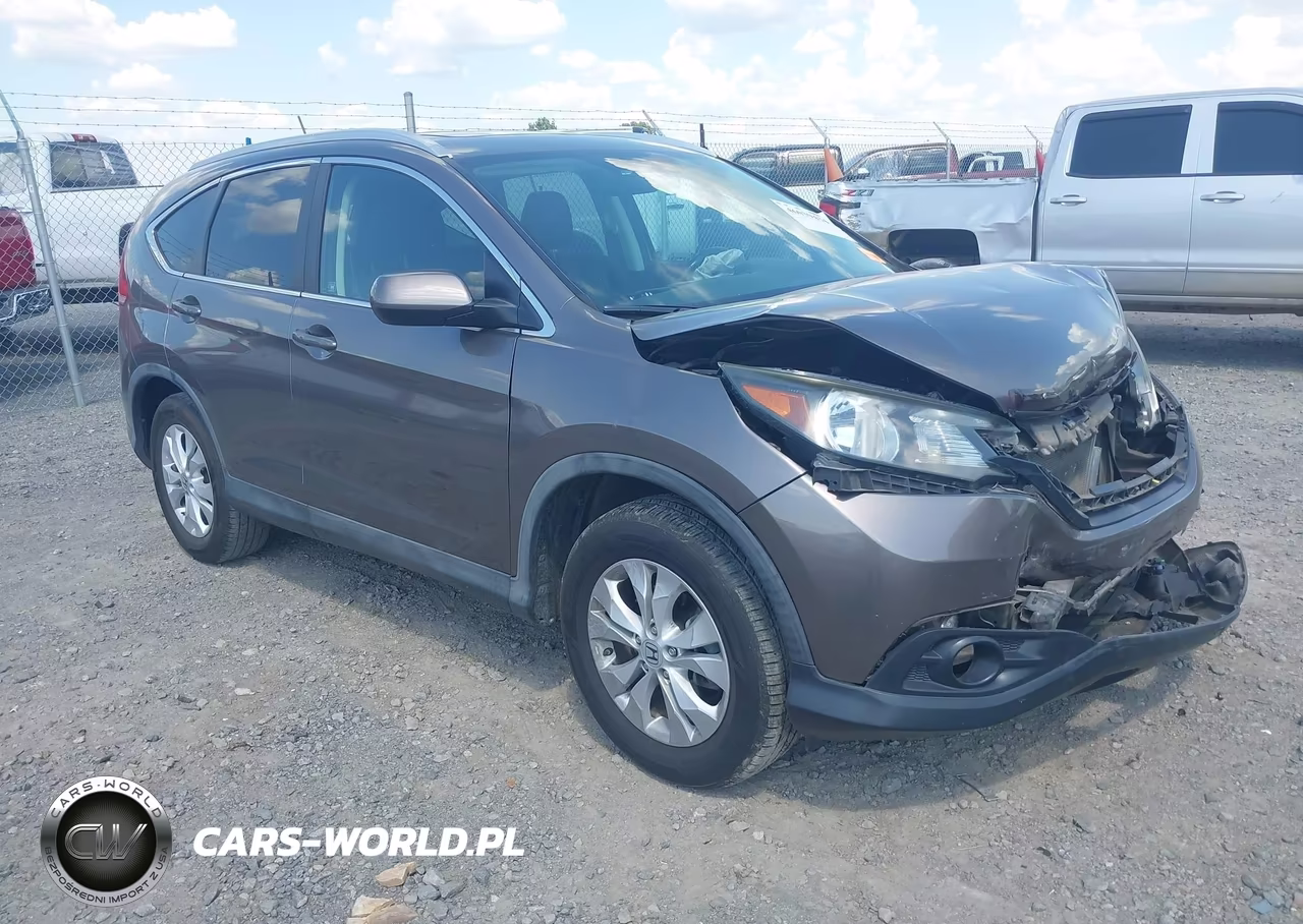 2012 Honda Cr-V Ex-L VIN:5J6RM3H78CL016068 - 1
