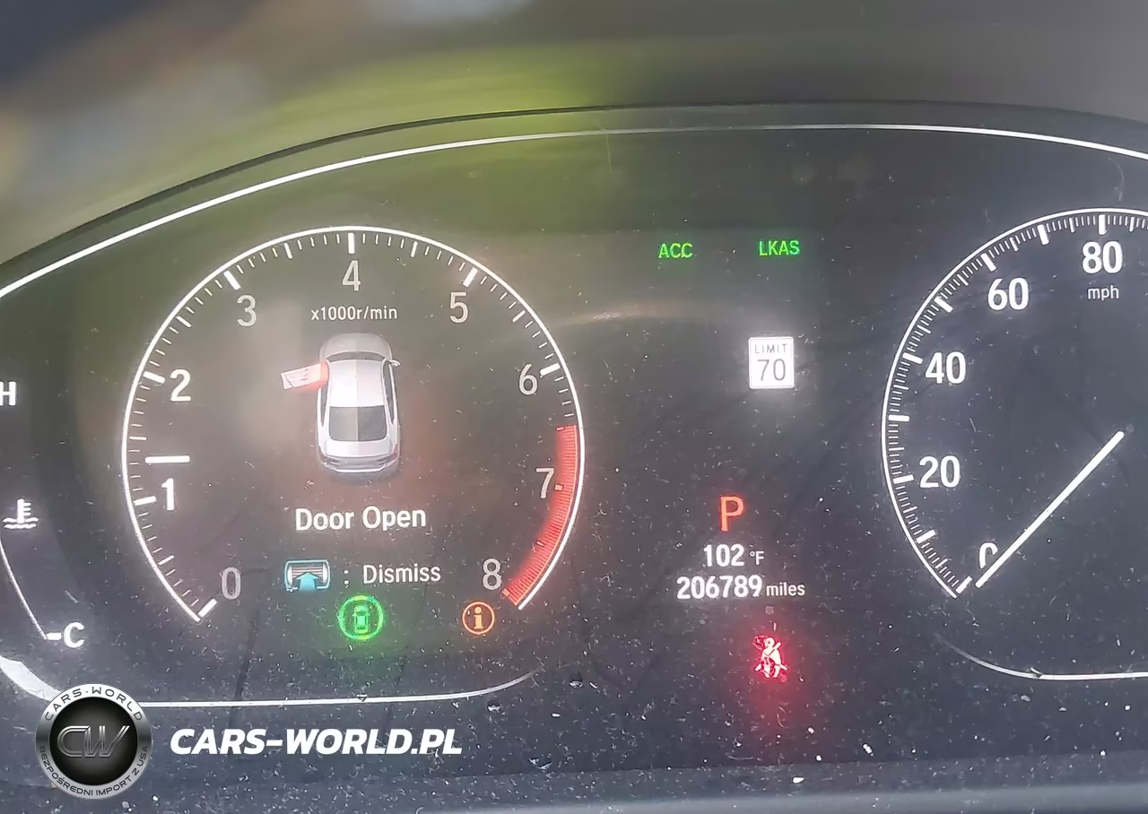 2018 Honda Accord Sport VIN:1HGCV1F30JA102207 - 7