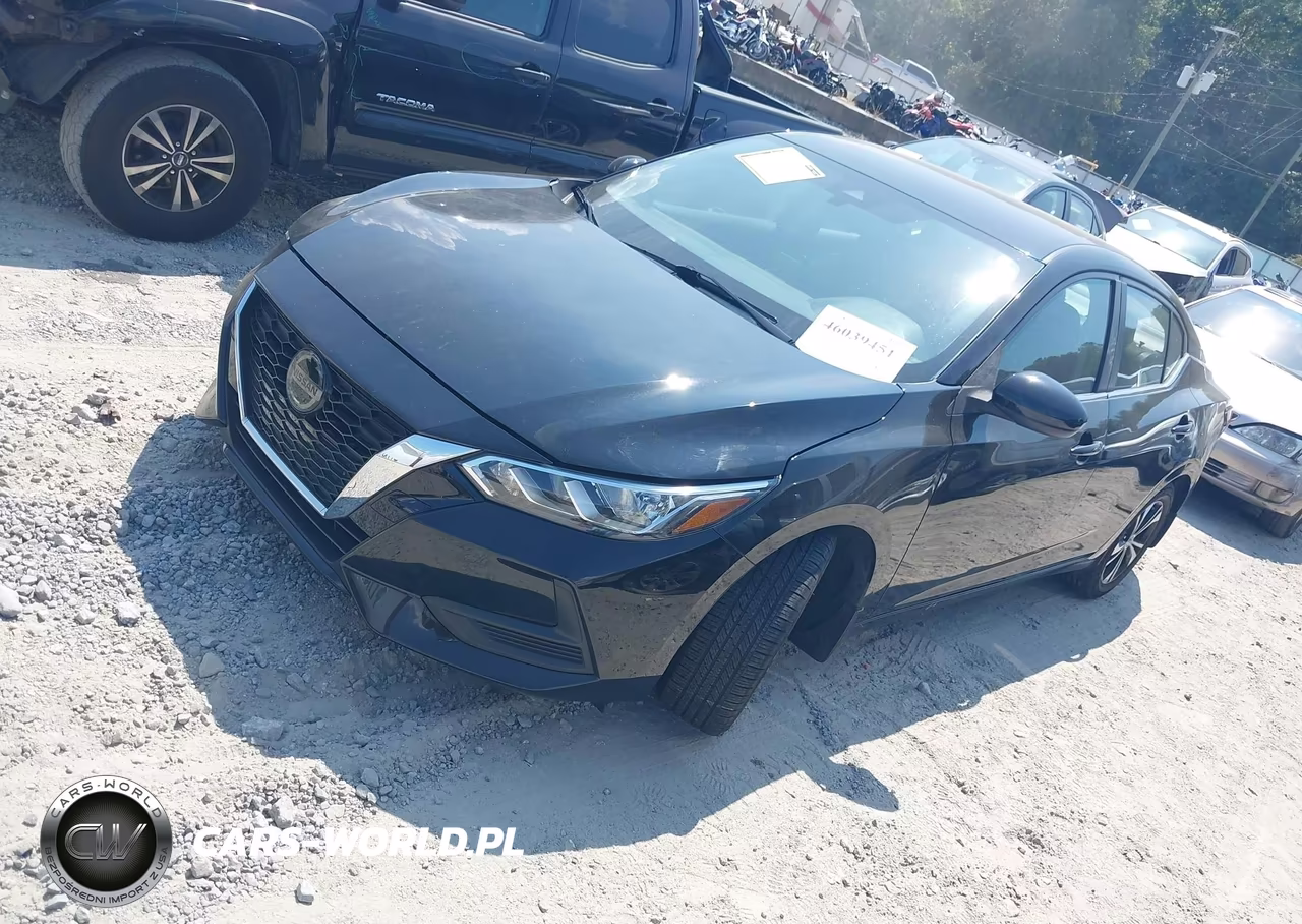 2021 Nissan Sentra Sv Xtronic Cvt VIN:3N1AB8CV3MY229615 - 2