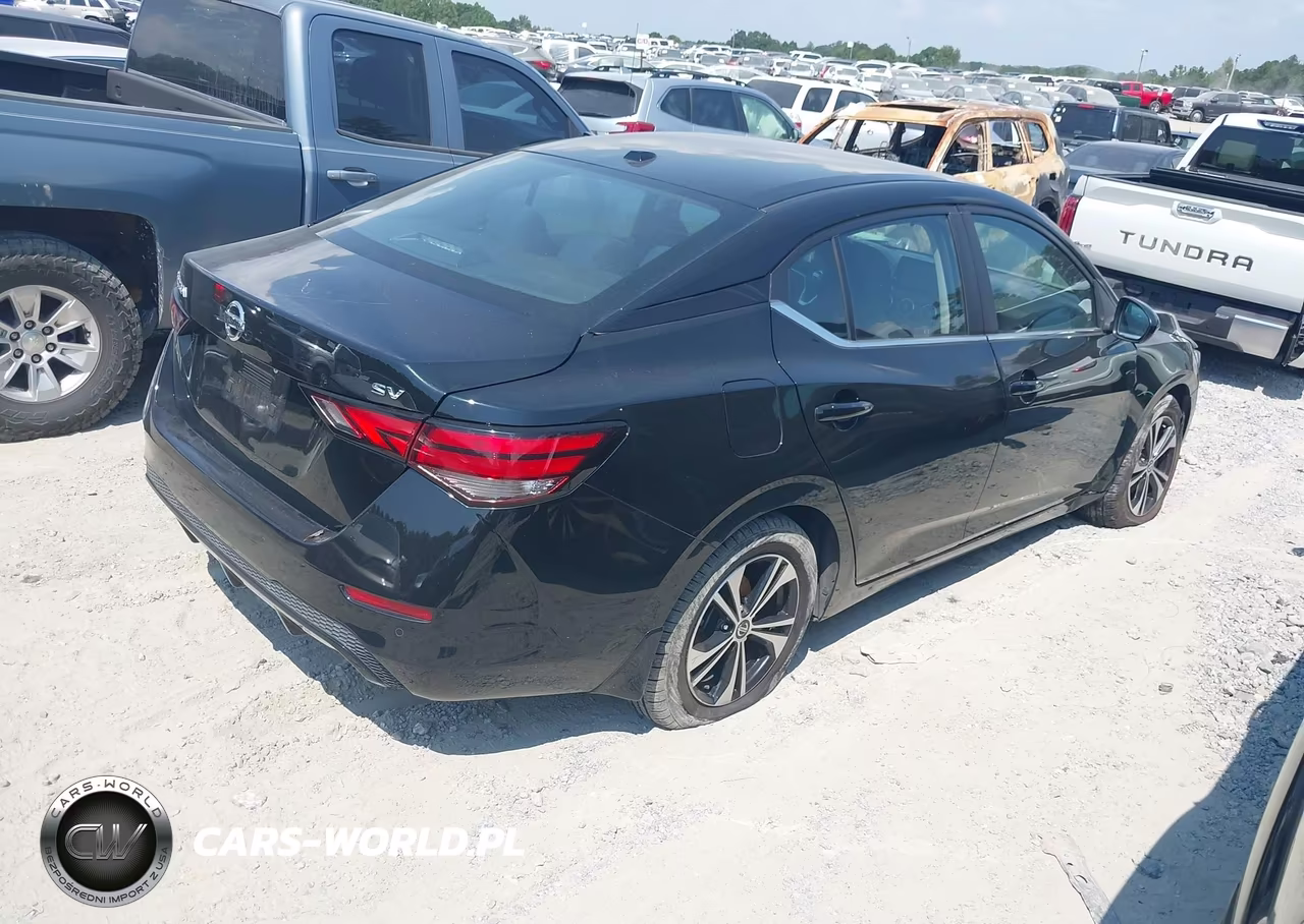 2021 Nissan Sentra Sv Xtronic Cvt VIN:3N1AB8CV3MY229615 - 4
