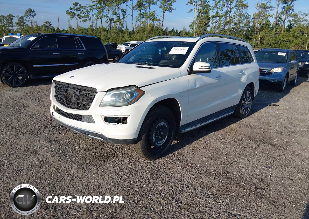 2016 Mercedes-Benz Gl 450 4Matic VIN:4JGDF6EE0GA676830 - 2