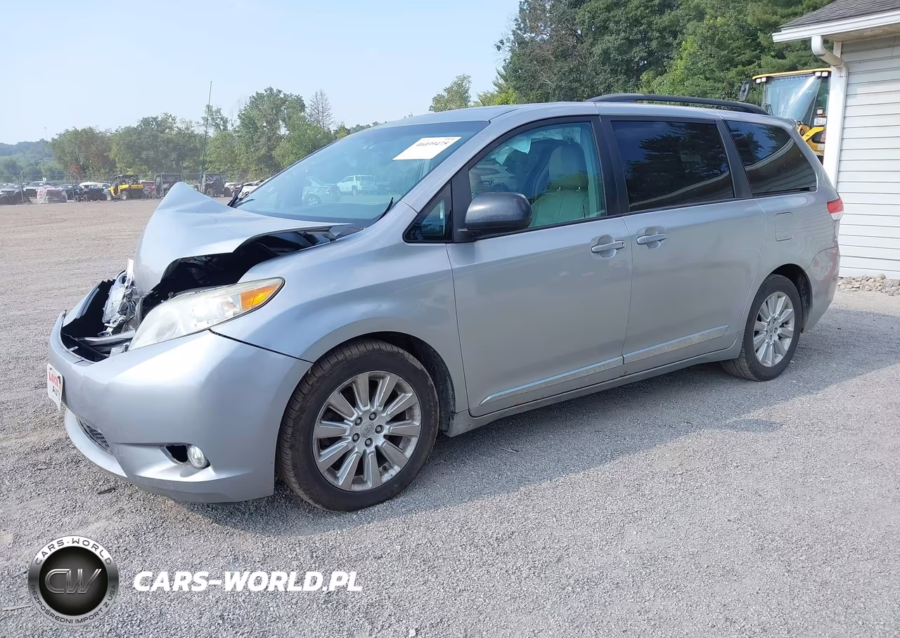 2012 Toyota Sienna Xle 7 Passenger VIN:5TDDK3DC4CS035935 - 2