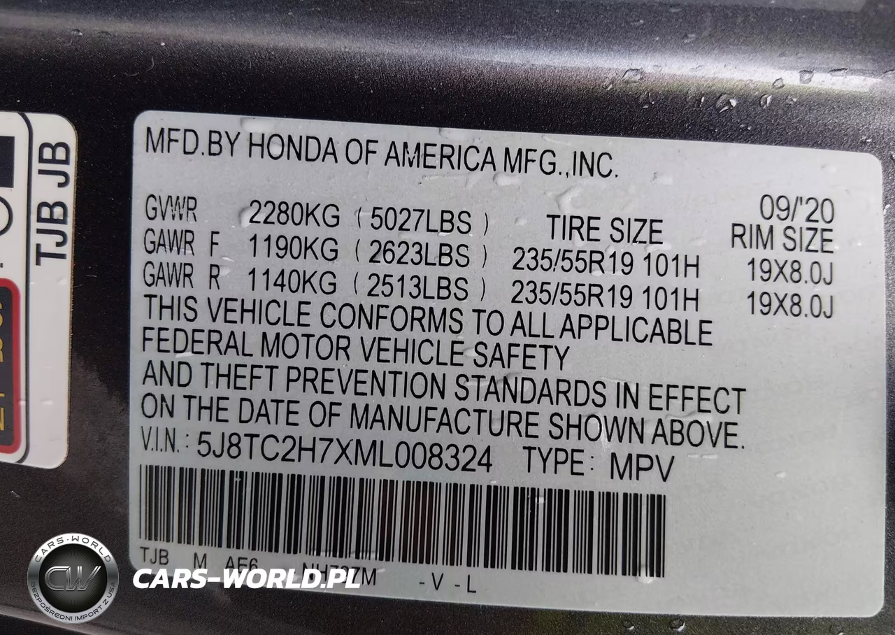 2021 Acura Rdx Advance Package-Pmc Edition VIN:5J8TC2H7XML008324 - 9