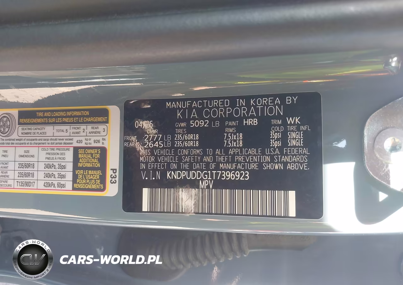 2026 Kia Sportage Hybrid S VIN:KNDPUDDG1T7396923 - 9