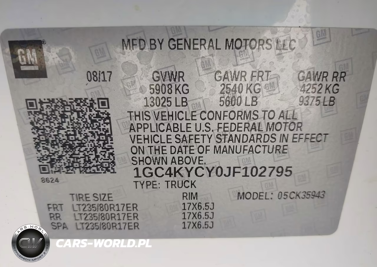 2018 Chevrolet Silverado 3500Hd Wt VIN:1GC4KYCY0JF102795 - 9