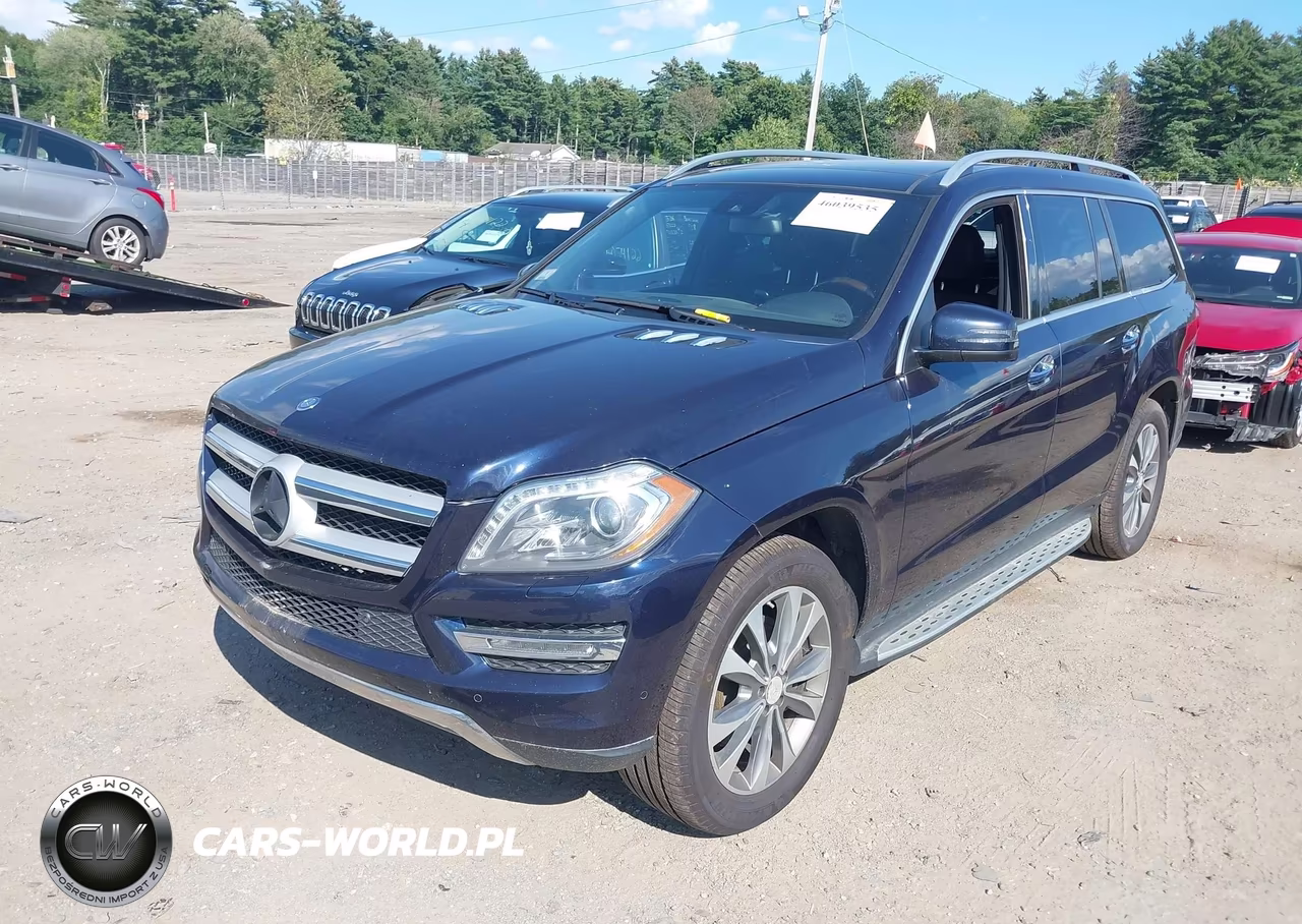 2015 Mercedes-Benz Gl 450 4Matic VIN:4JGDF6EE8FA493321 - 2