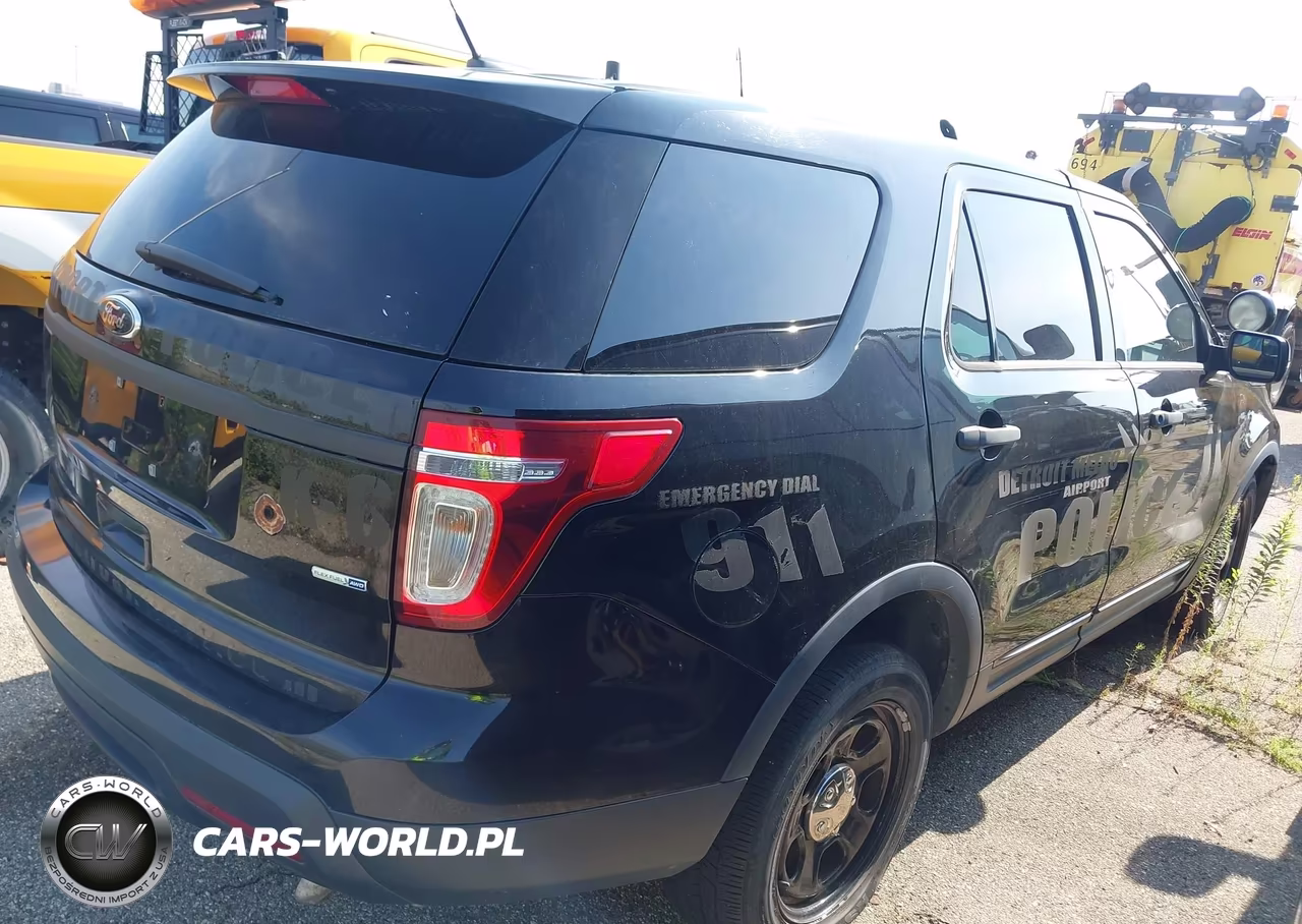 2014 Ford Utility Police Interceptor VIN:1FM5K8AR6EGB59241 - 4