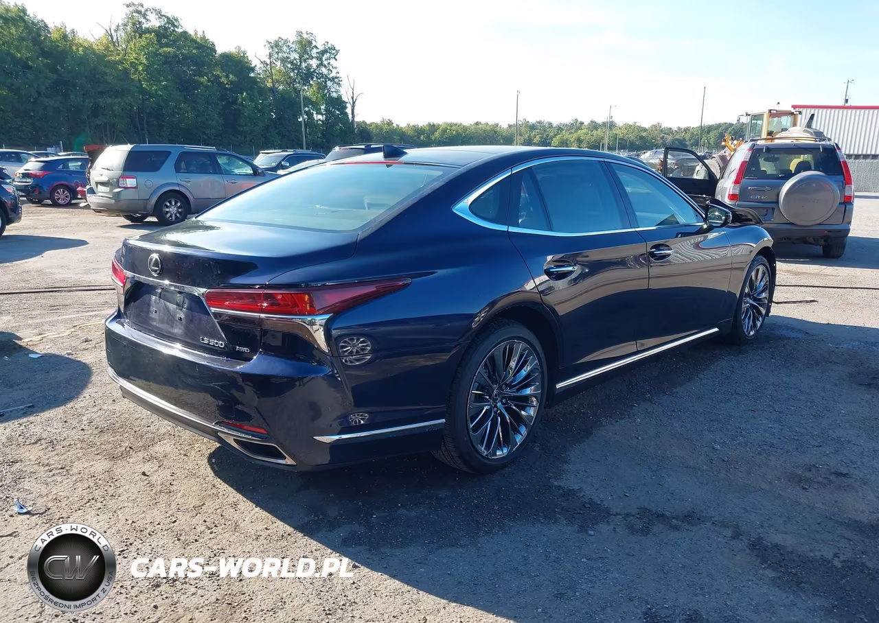 2019 Lexus Ls 500 VIN:JTHC5LFF9K5005889 - 4