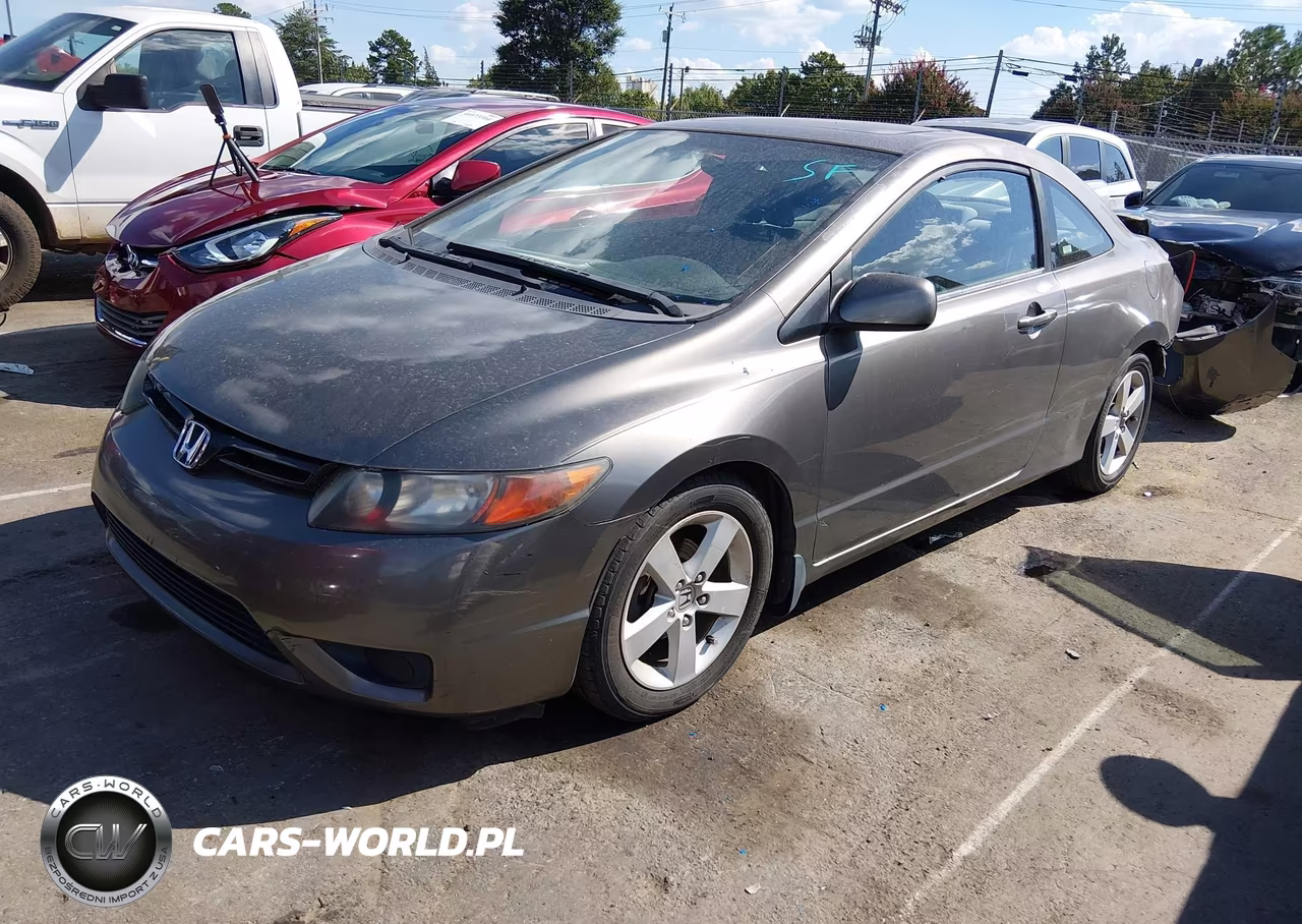 2007 Honda Civic Ex VIN:2HGFG12847H581721 - 2
