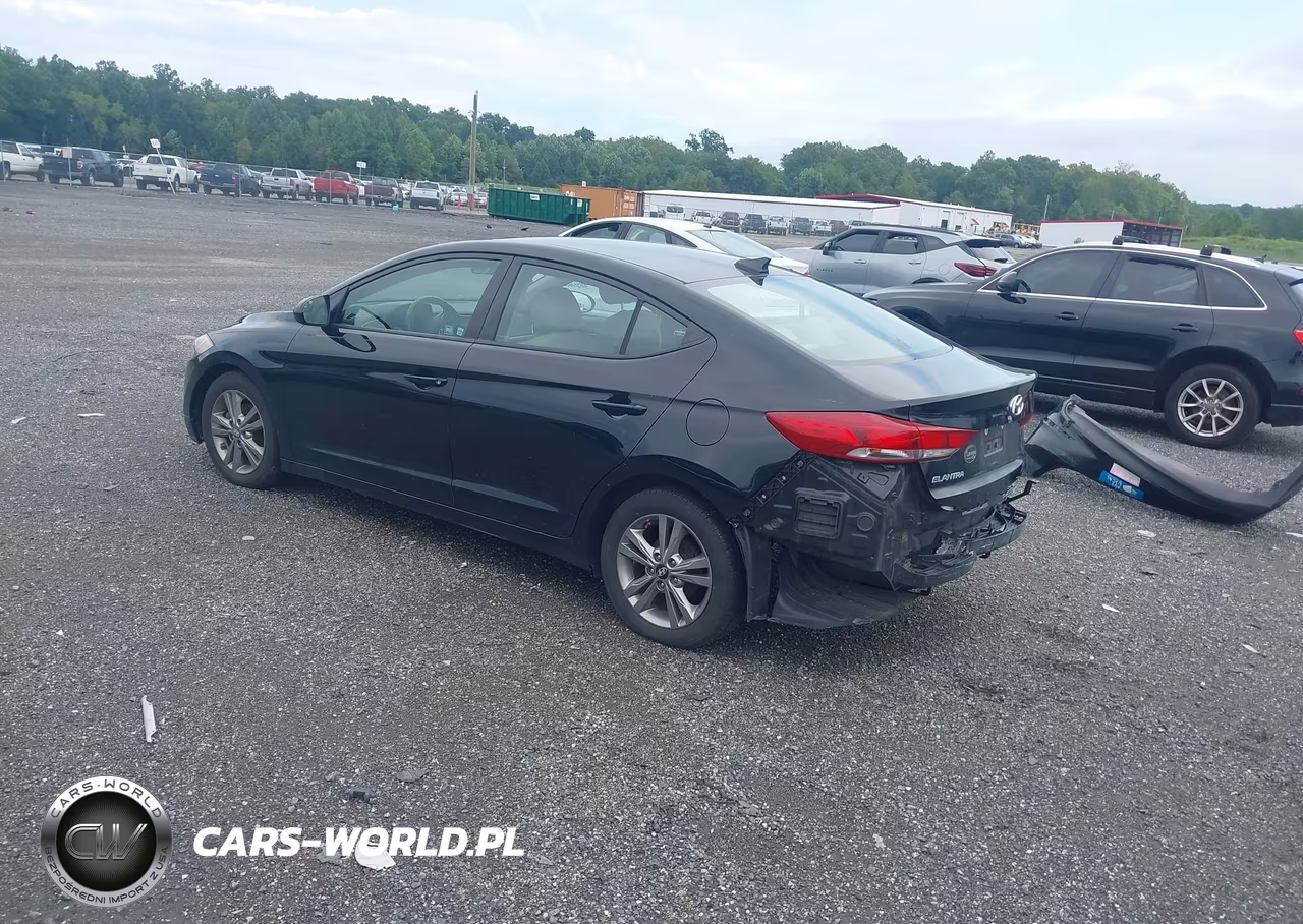 2017 Hyundai Elantra Se VIN:5NPD84LF8HH168386 - 3
