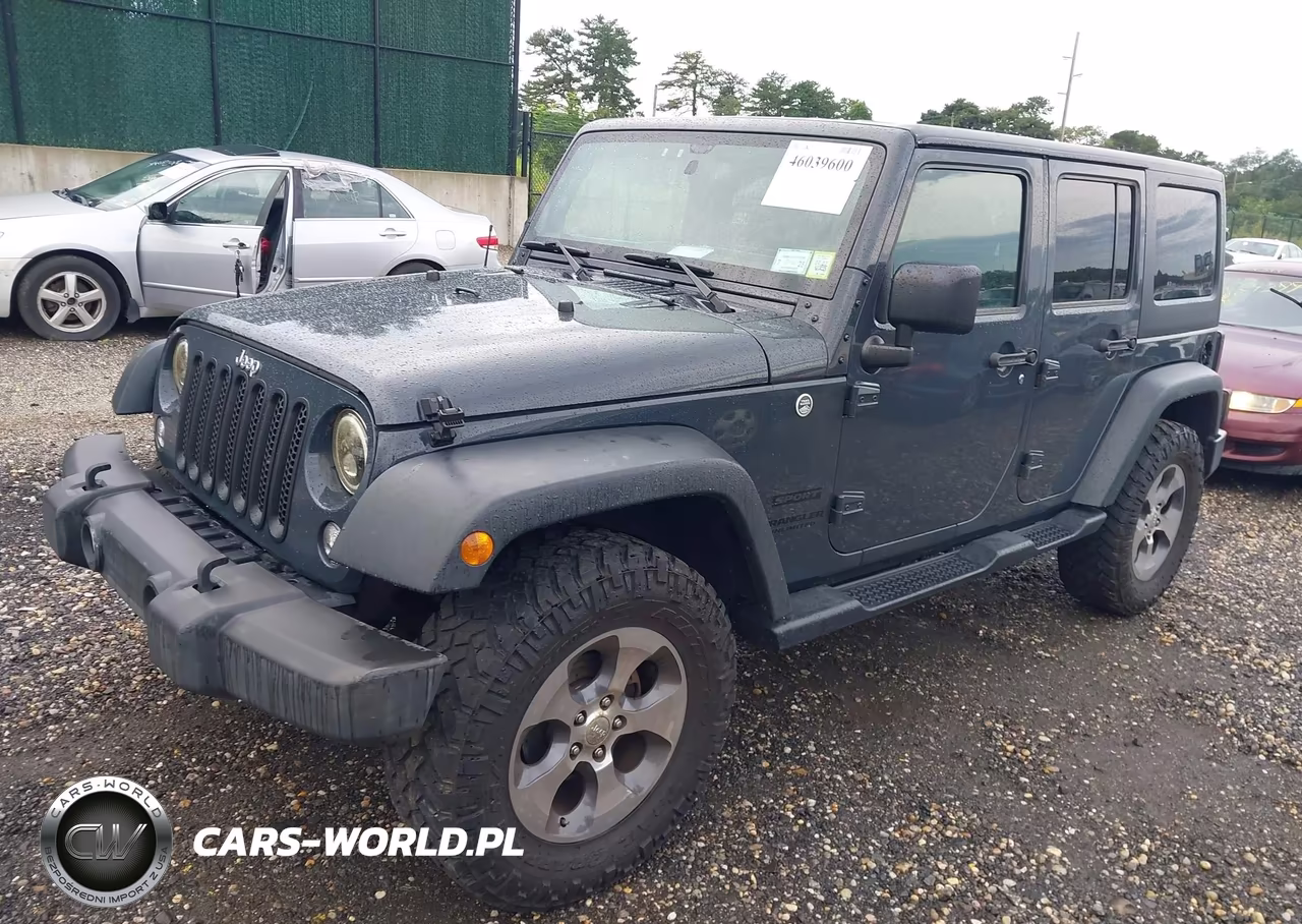 2016 Jeep Wrangler Unlimited Sport VIN:1C4BJWDG5GL324845 - 2
