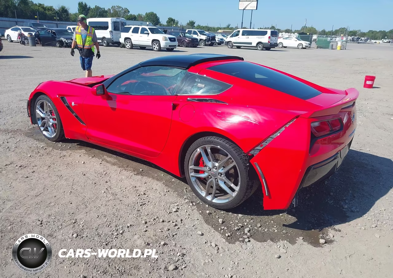 2014 Chevrolet Corvette Stingray Z51 VIN:1G1YM2D73E5127175 - 3