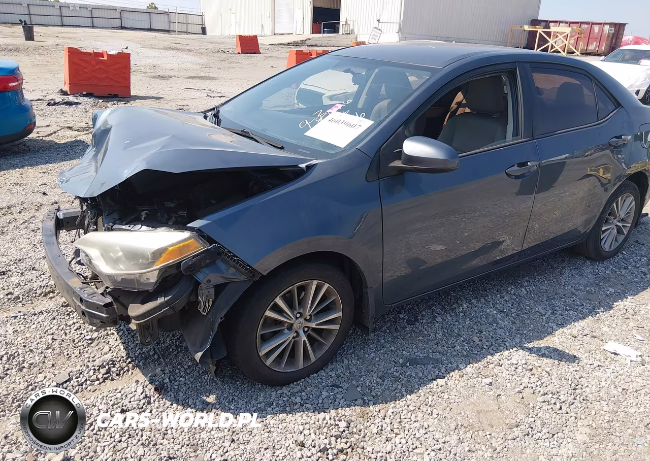 2015 Toyota Corolla Le Plus VIN:2T1BURHE9FC341106 - 2