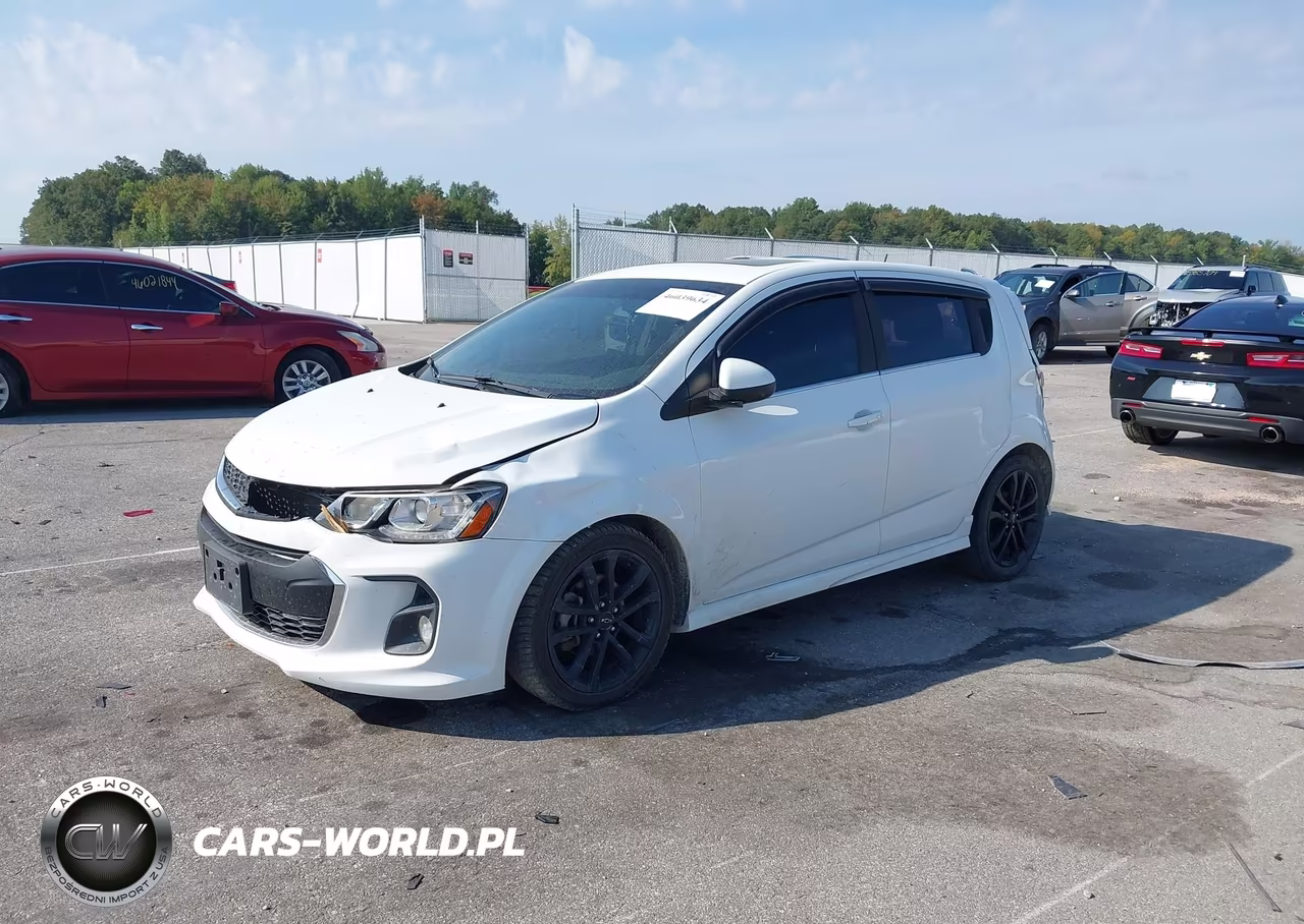 2018 Chevrolet Sonic Lt Manual VIN:1G1JC6SB2J4110743 - 2