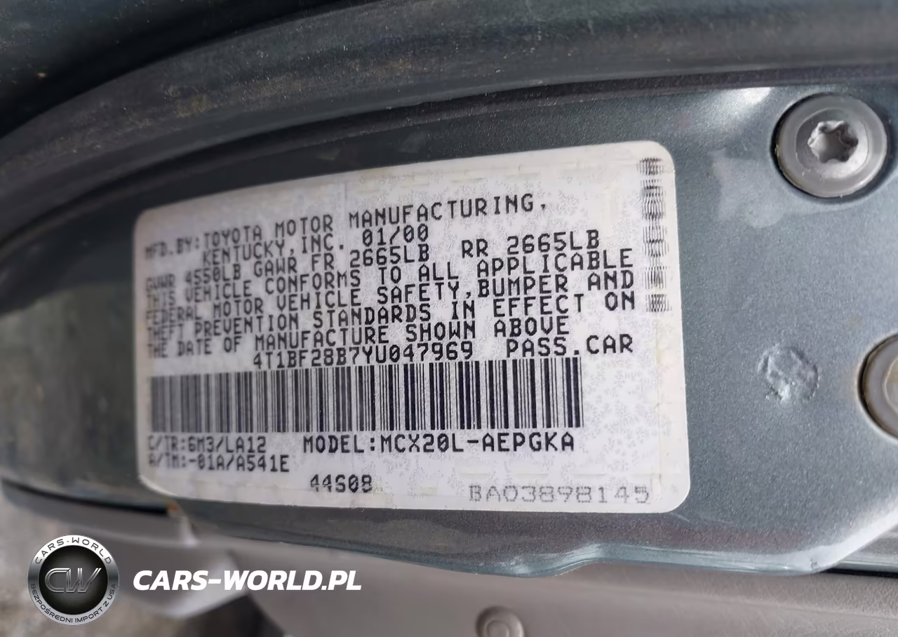 2000 Toyota Avalon Xls VIN:4T1BF28B7YU047969 - 9