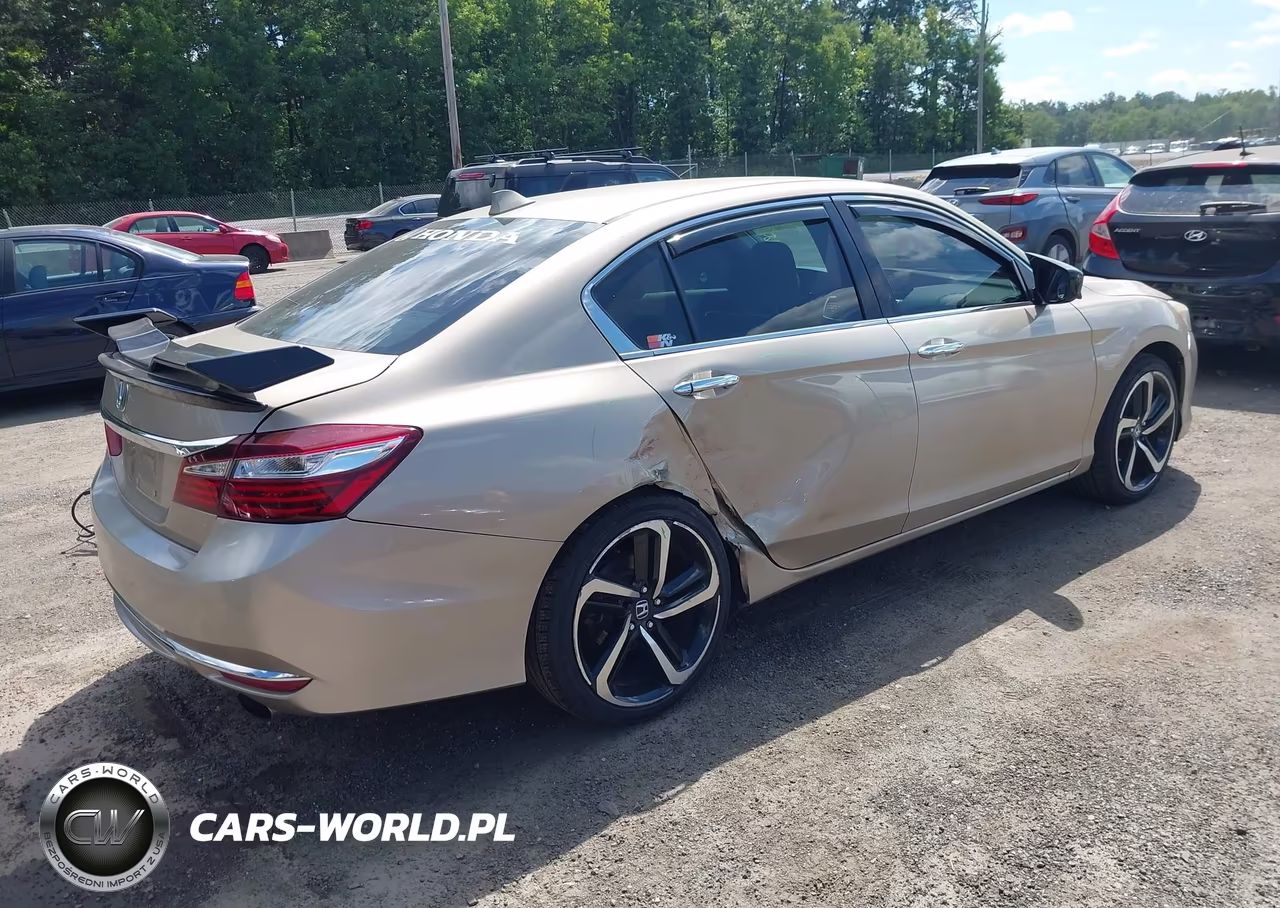2016 Honda Accord Lx VIN:1HGCR2F36GA066252 - 4