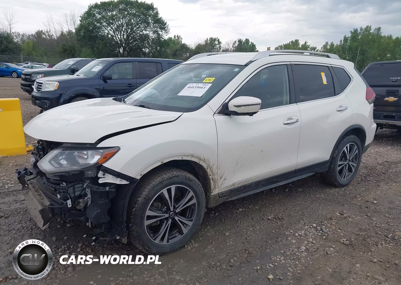 2019 Nissan Rogue Sv VIN:JN8AT2MV9KW383681 - 2