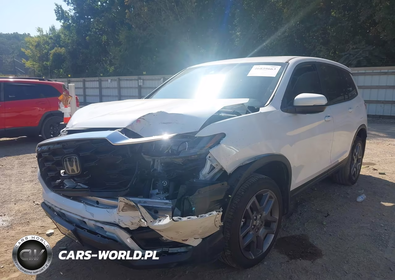 2023 Honda Passport Awd Ex-L VIN:5FNYF8H53PB010260 - 2