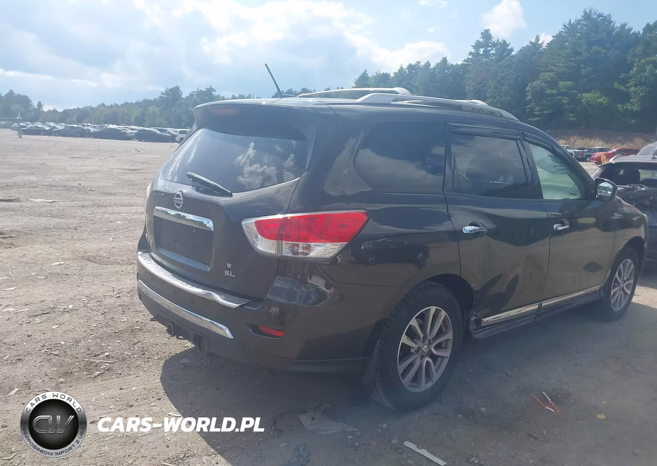2015 Nissan Pathfinder Sl VIN:5N1AR2MM3FC630519 - 4