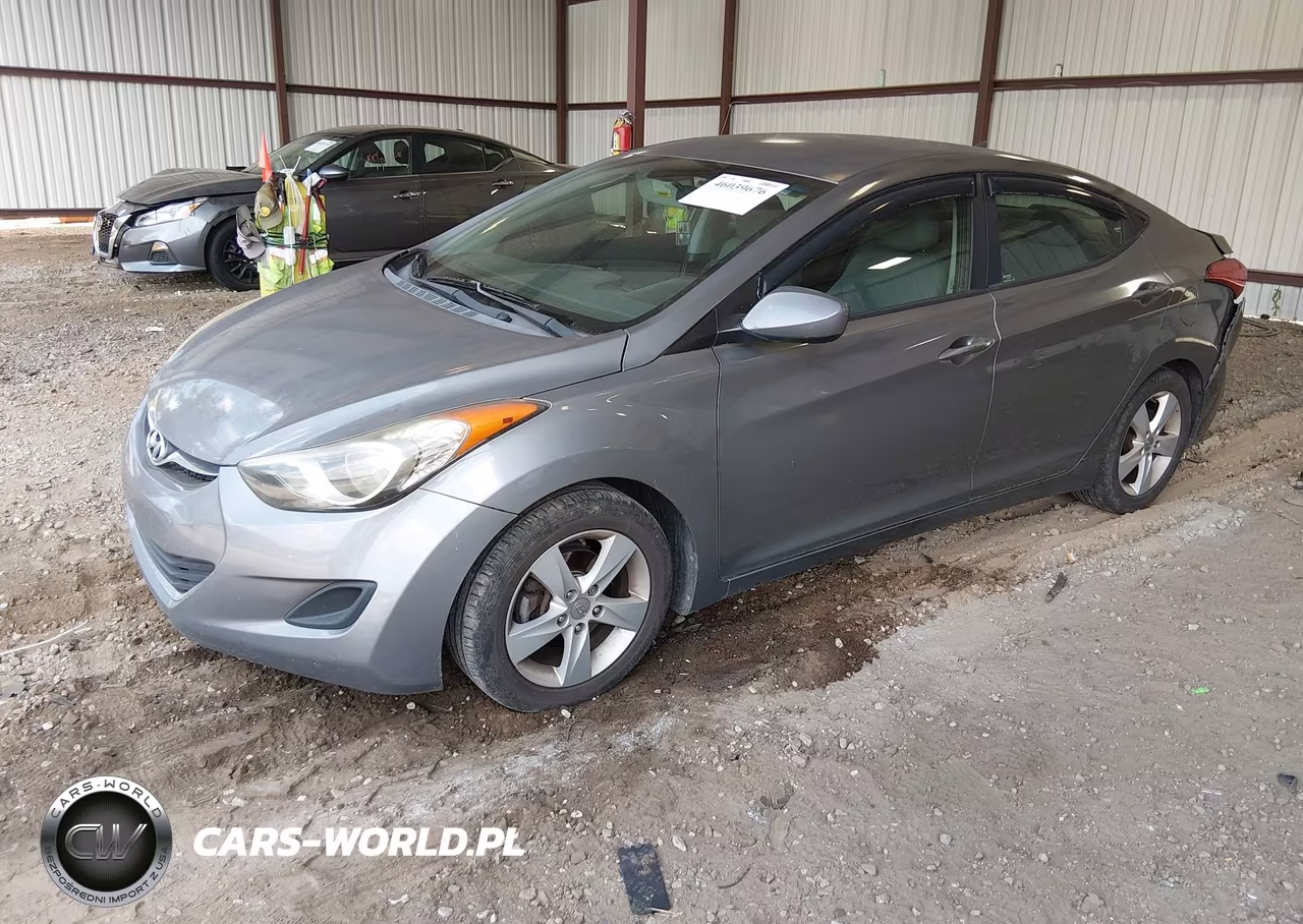 2013 Hyundai Elantra Gls VIN:5NPDH4AE0DH383118 - 2