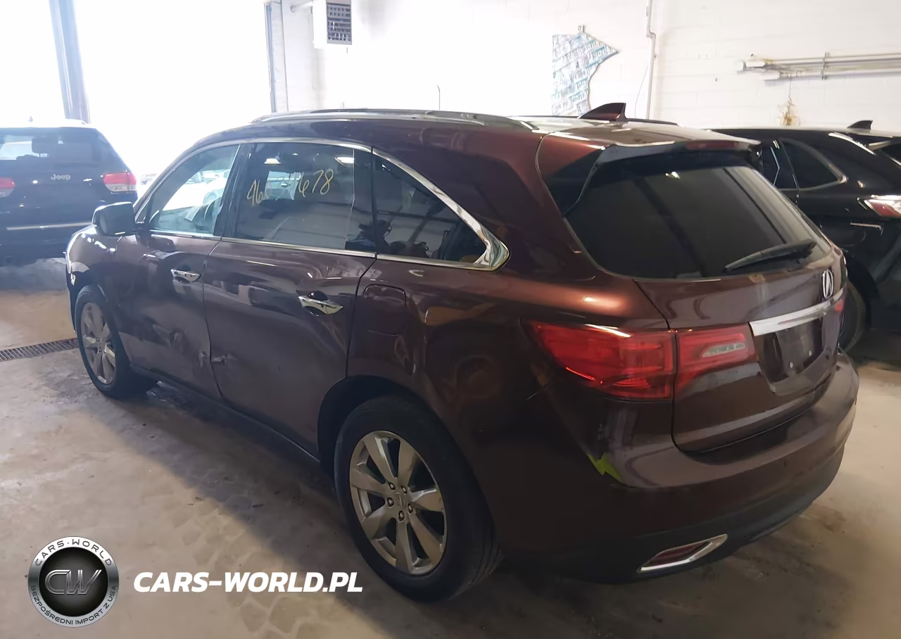 2015 Acura Mdx Advance Pkg W-Entertainment Pkg VIN:5FRYD4H86FB004832 - 3