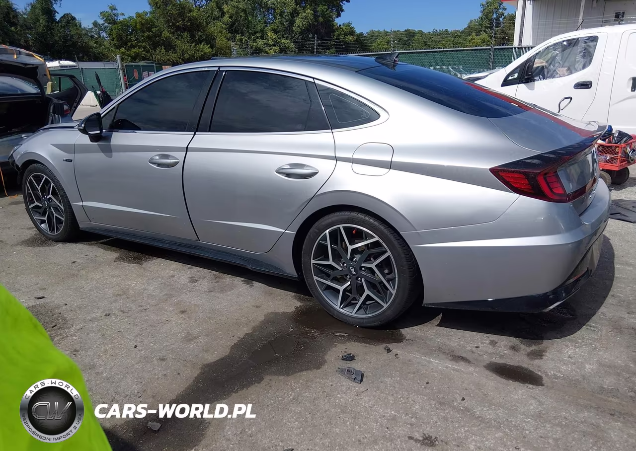 2021 Hyundai Sonata N Line VIN:5NPEK4JC8MH123182 - 3