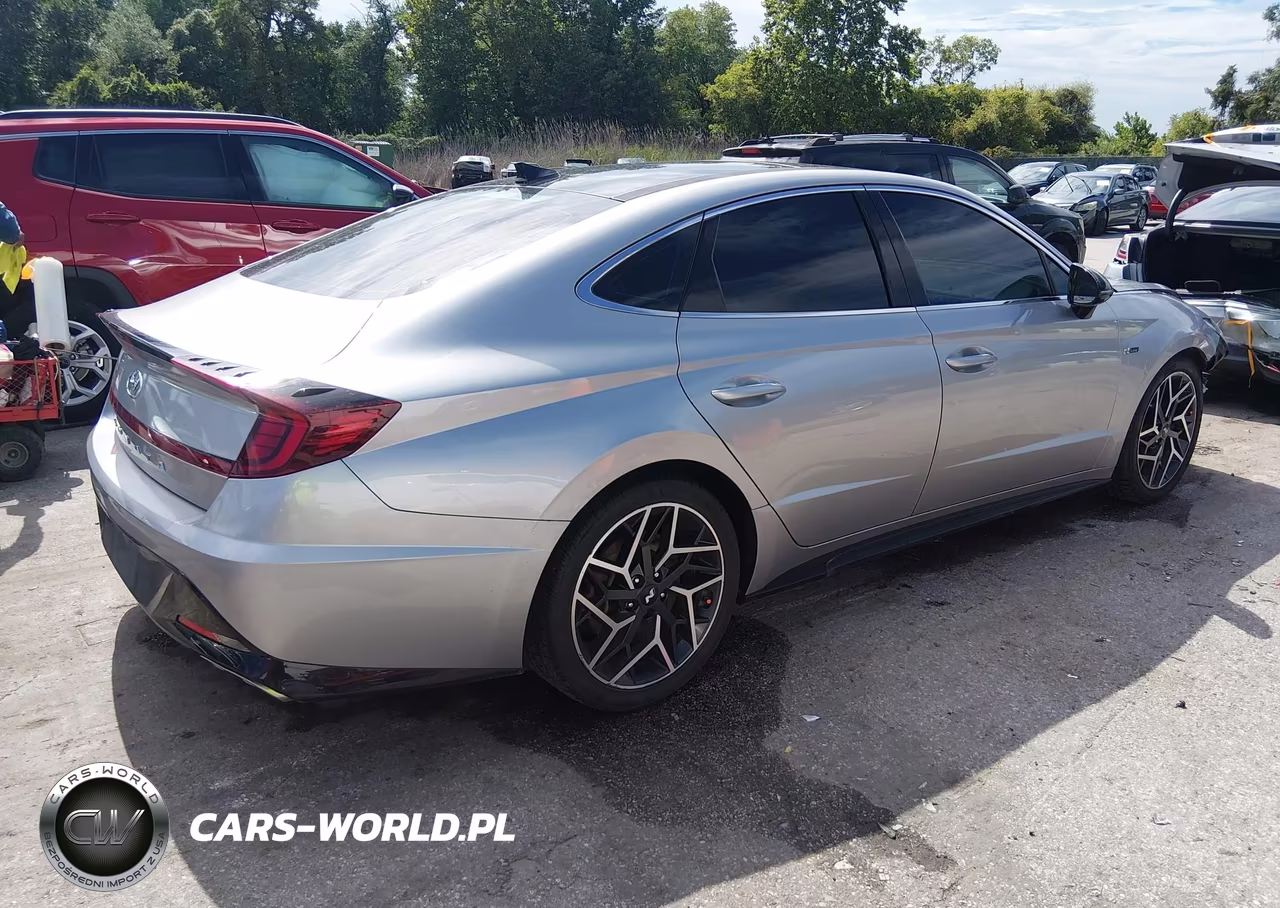2021 Hyundai Sonata N Line VIN:5NPEK4JC8MH123182 - 4