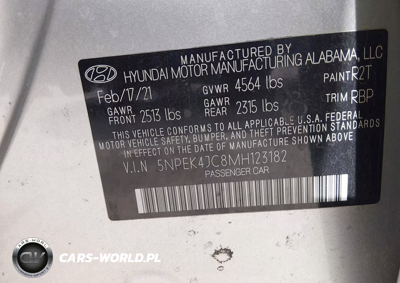 2021 Hyundai Sonata N Line VIN:5NPEK4JC8MH123182 - 9