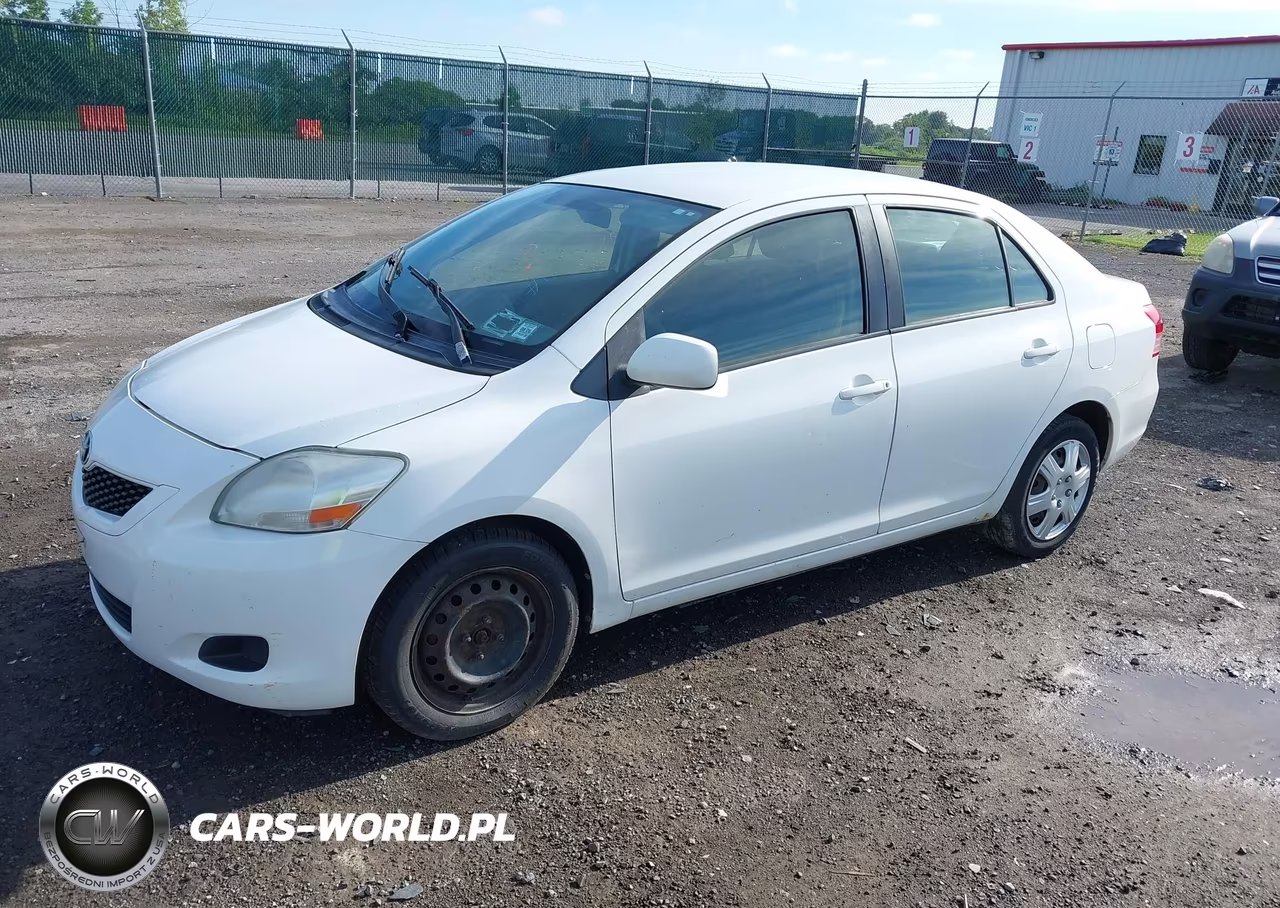 2012 Toyota Yaris VIN:JTDBT4K37CL037483 - 2