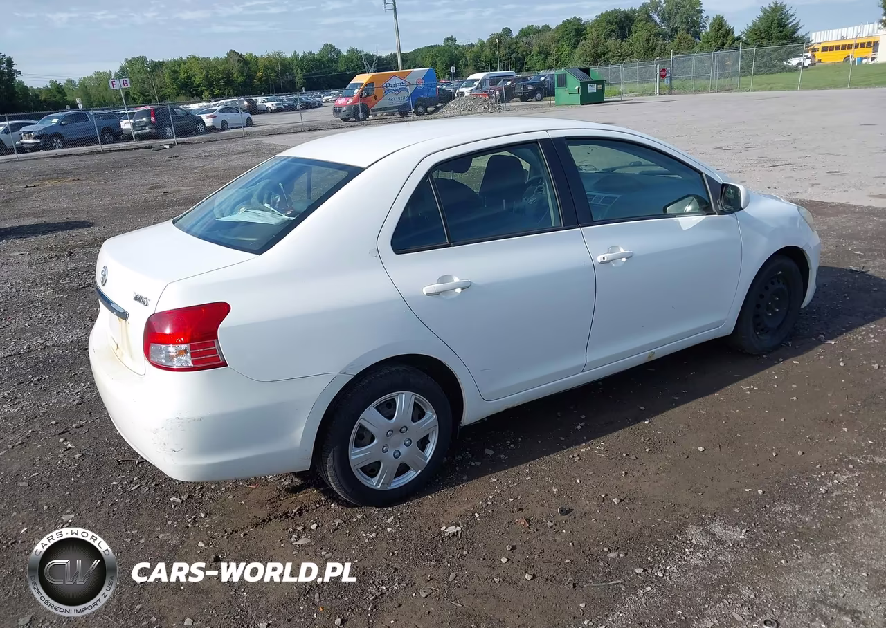 2012 Toyota Yaris VIN:JTDBT4K37CL037483 - 4