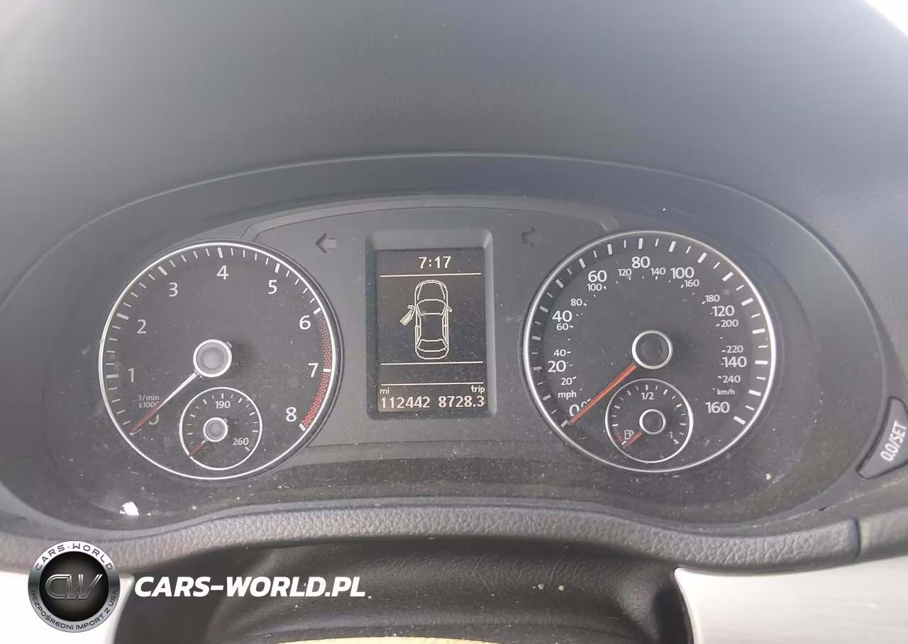 2013 Volkswagen Passat 2.5L Se VIN:1VWBP7A37DC126699 - 7