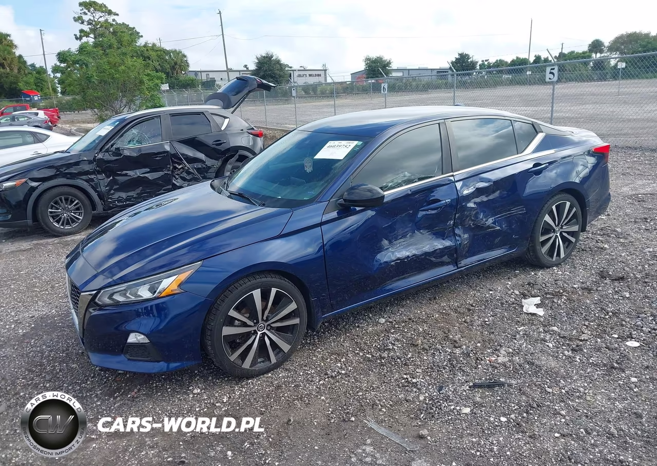 2022 Nissan Altima Sr Fwd VIN:1N4BL4CVXNN373884 - 2