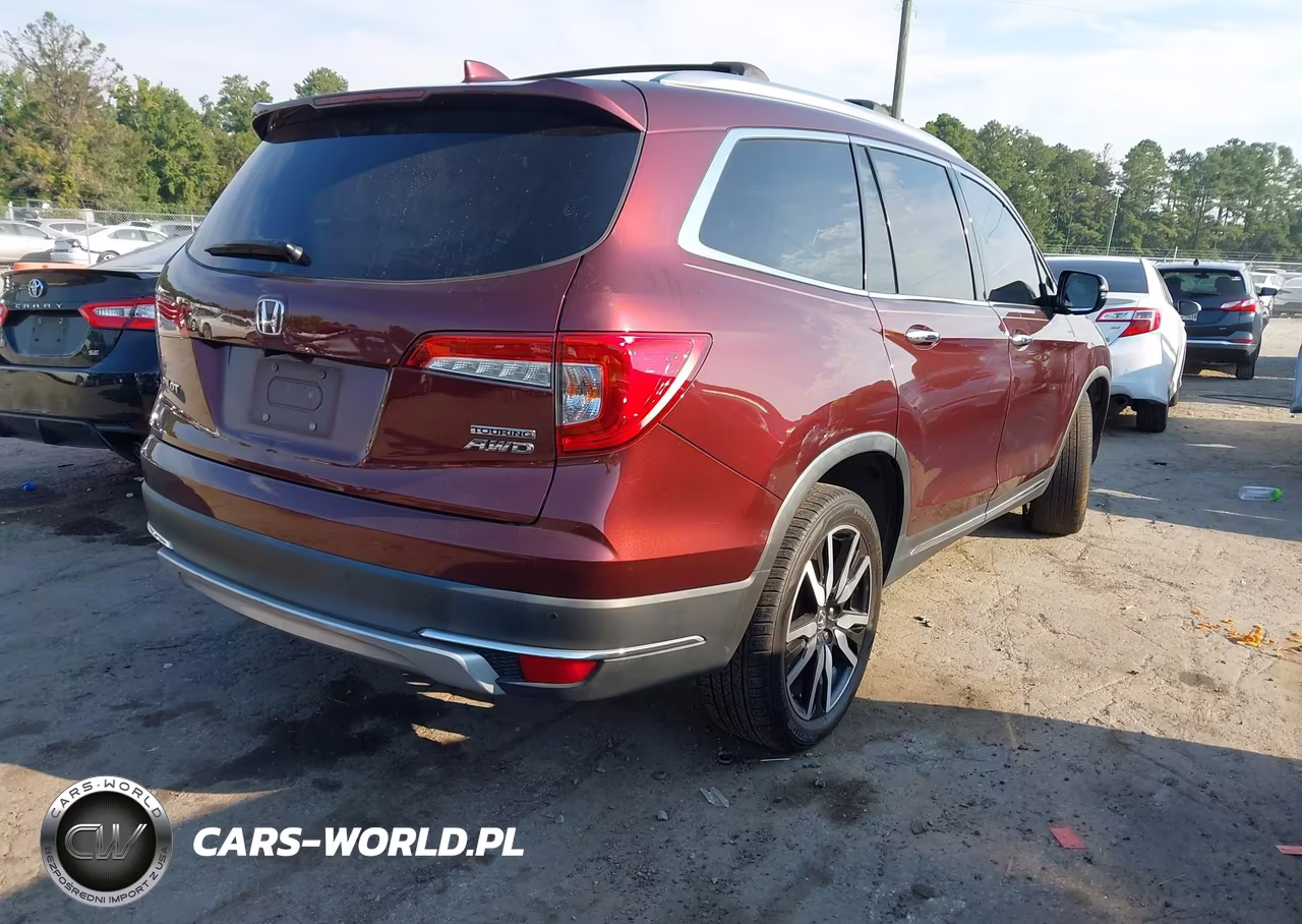 2019 Honda Pilot Touring VIN:5FNYF6H68KB012981 - 4