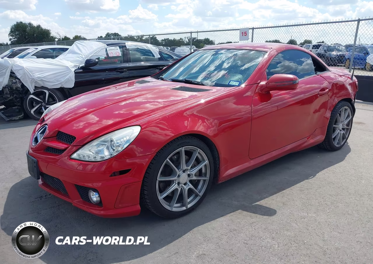 2009 Mercedes-Benz Slk 350 VIN:WDBWK58F99F191503 - 2