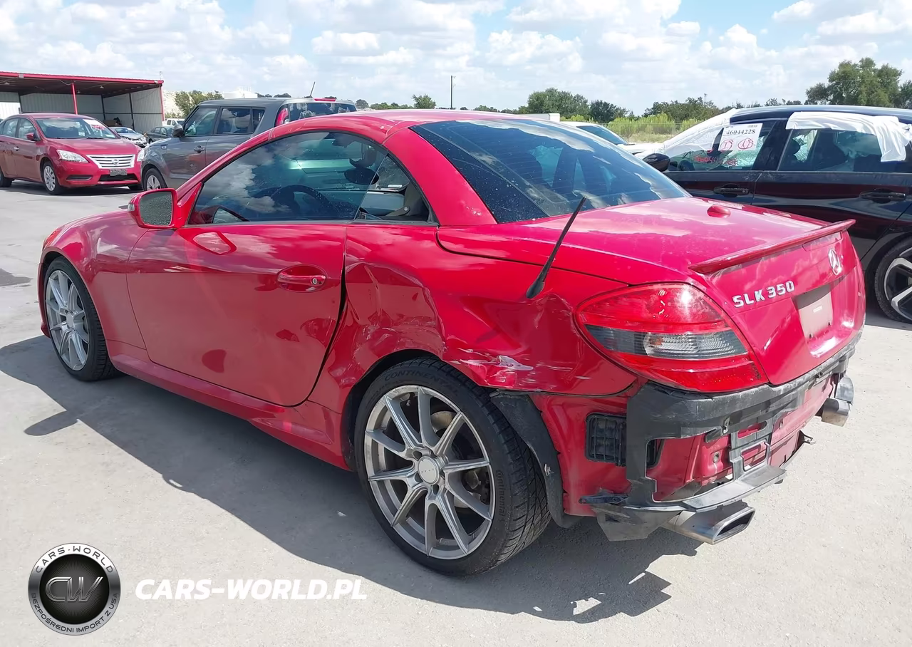 2009 Mercedes-Benz Slk 350 VIN:WDBWK58F99F191503 - 3