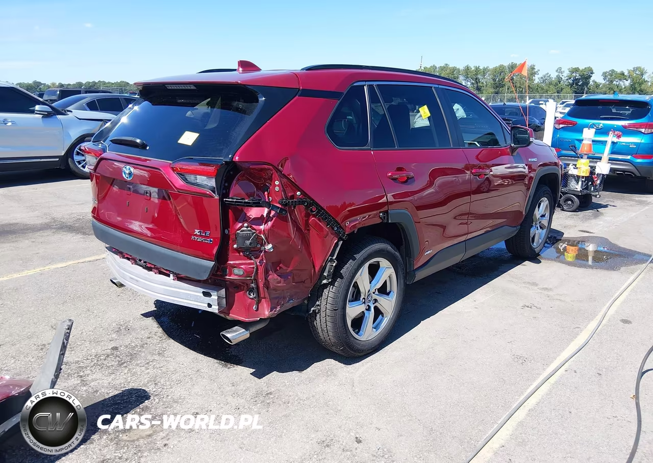 2021 Toyota Rav4 Hybrid Xle Premium VIN:4T3B6RFV1MU009788 - 4